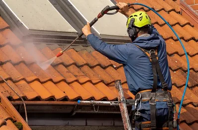 Démoussage et hydrofuge de toiture au Thoronet